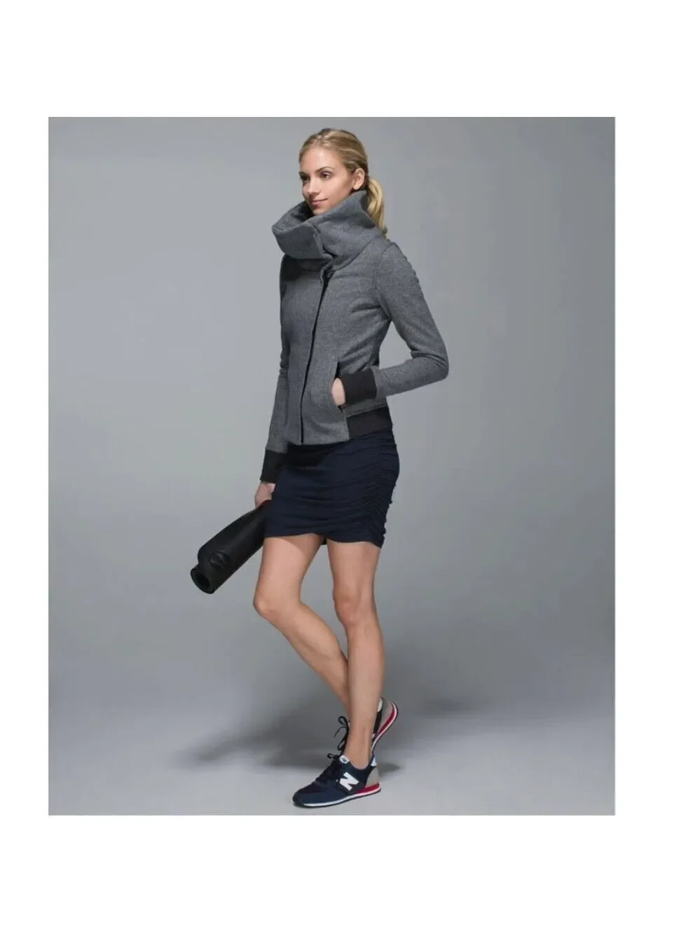 Lululemon | Karmacollected Jacket In Heathered Speckled Black - Picture 2 of 12